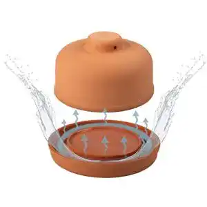 Butterdose NaturGut Mediterraner Butterkühler aus Ton