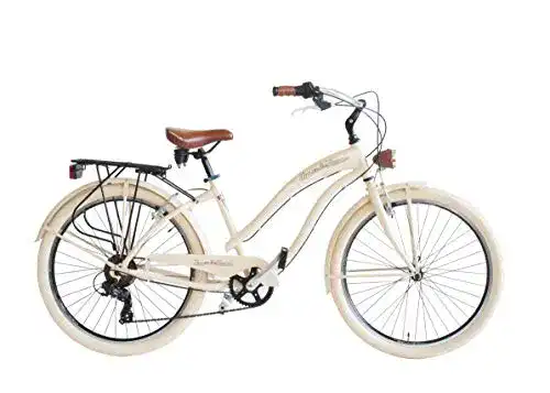 Canellini-Fahrrad Via Veneto Cruiser, Aluminiumrahmen, 6 Gänge