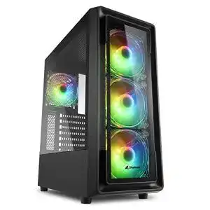 RGB-Gehäuse Sharkoon TK4 RGB, PC Gehäuse