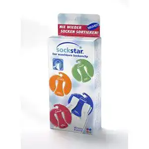 Sockenklammer Sockstar, der Paarungshelfer, Basic Line: Family