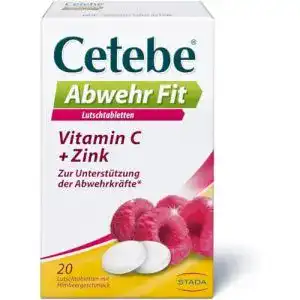 Vitamin C + Zink CETEBE Abwehr Fit für´s Immunsystem