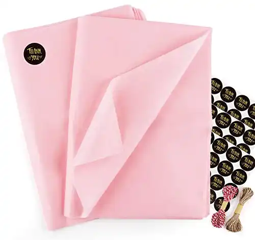Packseide Sweelov Seidenpapier 50 Blatt 50 x 70cm rosa