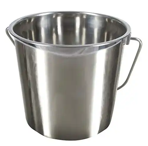 Putzeimer Kerbl 29375 Edelstahleimer 5.7 Liter