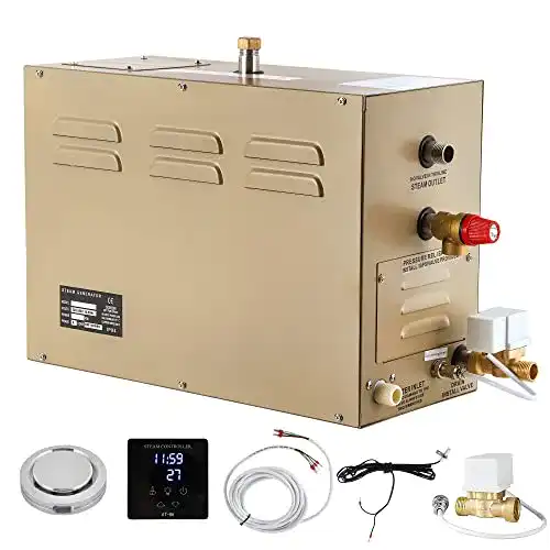 Dampfgenerator CGOLDENWALL, 9 kW, digitaler LCD-Controller