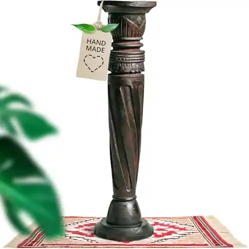 Holzsäule livasia n (Rotation), Podest, Blumensäule, Dekosäulen