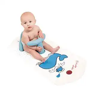 Badewannensitz Baby BBCare Rutschfester Badsitz mit Badematte