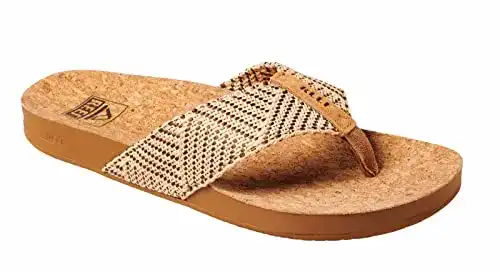 Reef-Zehentrenner Reef Damen Cushion Strand Flipflop, Chocolate