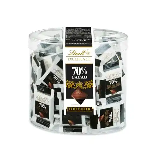 Die beste Dunkle Schokolade Lindt Excellence 70% Kakao Mini, 385g 2026 Test Bestseller Dunkle Schokolade Lindt Excellence 70% Kakao Mini, 385g