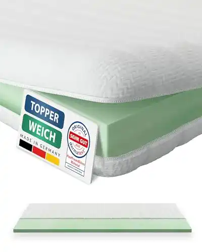 Komfortschaum-Topper AM Qualitätsmatratzen Basic 180 x 200