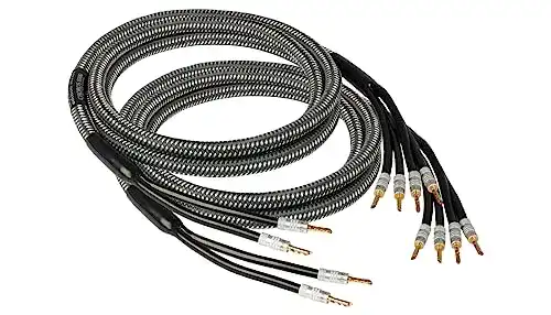 Bi-Wiring-Kabel Goldkabel CHORUS Bi-Wire 3 Meter