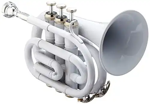 Taschentrompete Ravel RPKT1WHT Pocket Trumpet – White