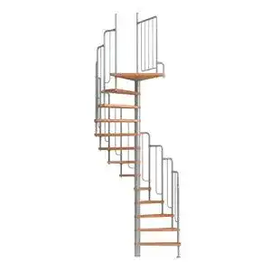 Raumspartreppe DOLLE Spindeltreppe Barcelona, 229-291 cm