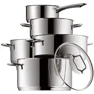 WMF-Töpfe WMF Astoria Topfset Induktion 5-teilig, Glasdeckel