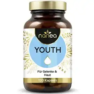 Kollagen-Kapseln nanea Youth, Hyaluronsäure und MSM