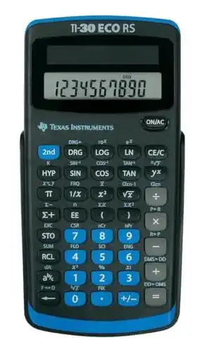 Taschenrechner Texas Instruments TI 30 ECO RS, 10-stellig