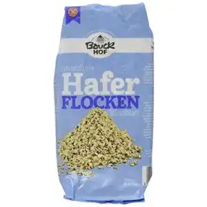 Zarte Haferflocken Bauckhof Haferflocken Kleinblatt, 4 x 475 g