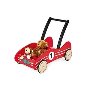Pinolino-Lauflernwagen PINOLINO Kimi, aus Holz, Bremssystem