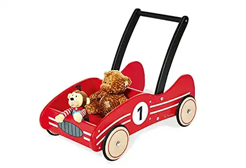 Pinolino-Lauflernwagen PINOLINO Kimi, aus Holz, Bremssystem