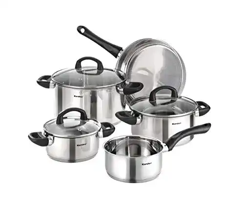 Karcher-Töpfe Karcher Topfset Mia aus Edelstahl, 5-teilig
