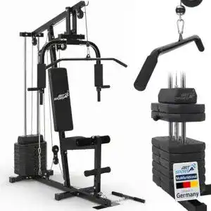 Kraftstation ArtSport ProfiGym 2000 Set Latzug- & Butterflystange