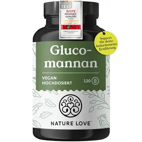 Appetitzügler Nature Love ® Glucomannan Konjak Wurzel