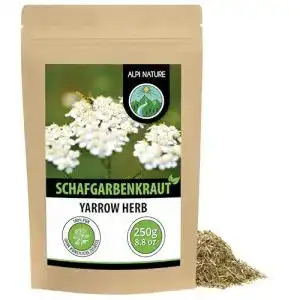 Schafgarbentee Alpi Nature, 250g, geschnitten, getrocknet