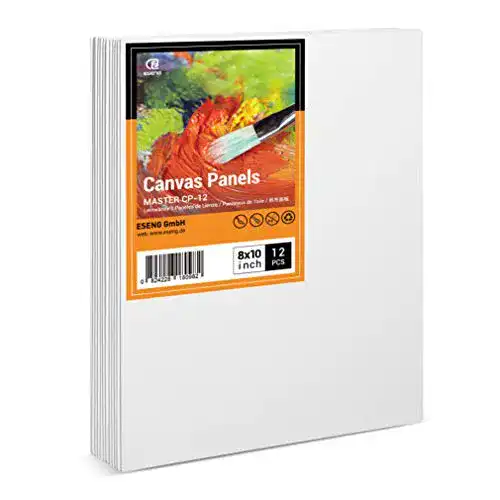 Malkarton ESENG ® Malplaten 12 Stück, 20×25 cm