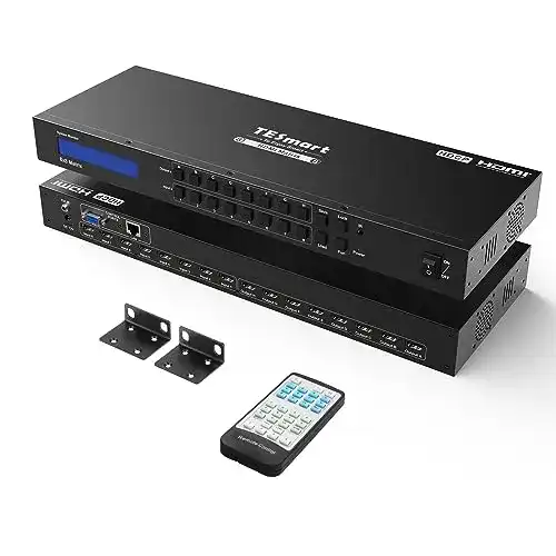 HDMI-Matrix TESmart 8×8 HDMI Matrix Switch 4K@30Hz UHD