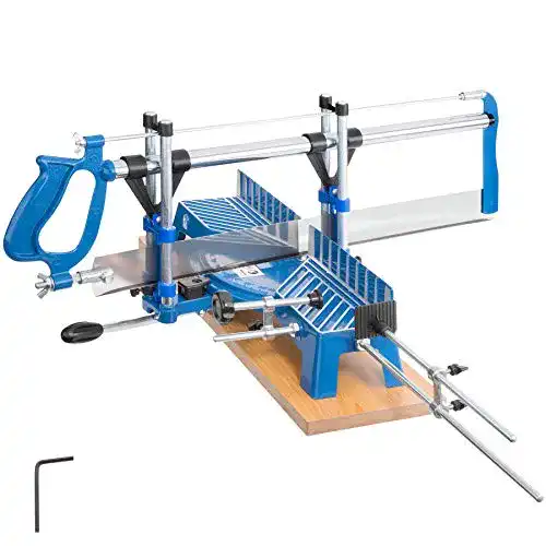 Gehrungssäge TecTake Winkelsäge 11 vordefinierte Winkel, 550 mm