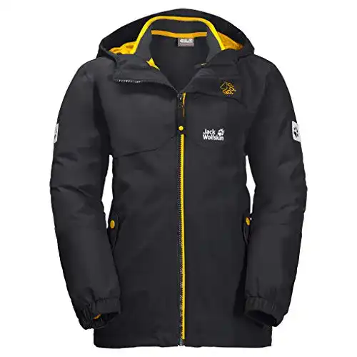 Skijacke Kinder Jack Wolfskin B ICELAND 3IN1 JKT, wasser winddicht