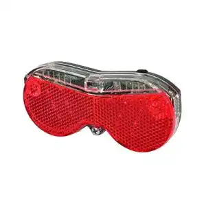 Fahrrad-Rücklicht FISCHER Unisex Led-rückleuchte Gepäckträger