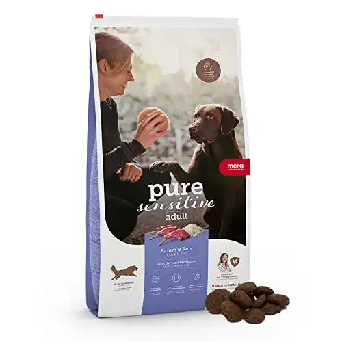 Mera-Hundefutter MERA pure sensitive Lamm & Reis, 12,5 kg