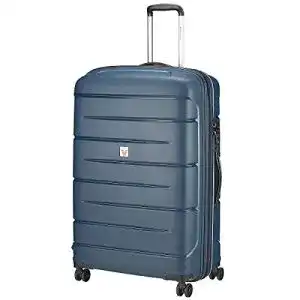 Roncato-Koffer RONCATO Flight DLX 4-Rollen-Trolley 79 cm blu