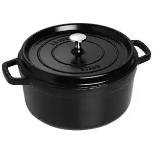 Staub-Bräter Staub Gusseisen Bräter/Cocotte, Rund 24 cm, 3,8 L