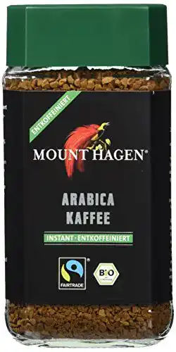 Bio-Kaffee (entkoffeiniert) Mount Hagen löslicher Kaffee 100 g