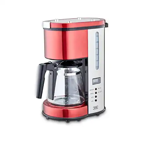 Die beste KHG-Kaffeemaschine KHG Kaffeemaschine Filtermaschine Rot 2026 Test Bestseller KHG-Kaffeemaschine KHG Kaffeemaschine Filtermaschine Rot
