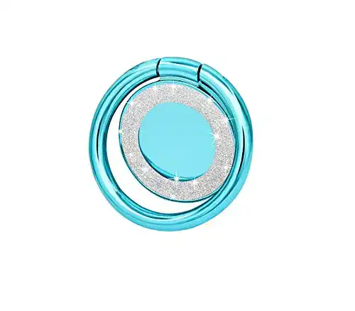 Handy-Ringhalter lenoup Glitzer Bling Handy Ring, Blau
