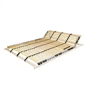 Lattenrost 140 x 200 cm TAURO 22921 7-Zonen, Kopfteil verstellbar