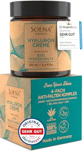 Hyaluron-Creme Soena BIO HYALURON CREME Q10 Hyaluronsäure
