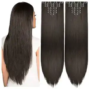 Clip-in-Extensions YMHPRIDE 2 Packungen 8-teiliges Set