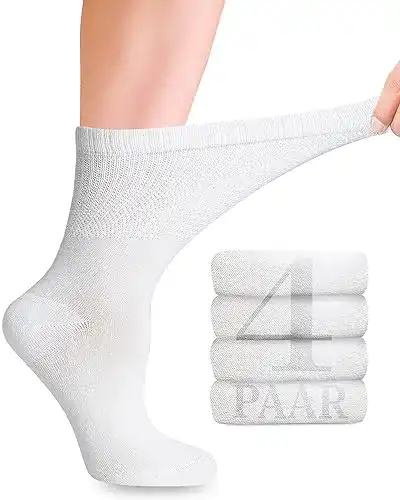 Diabetikersocken Fiera Besa Diabetiker Bambus Crew Damen 4 Paar