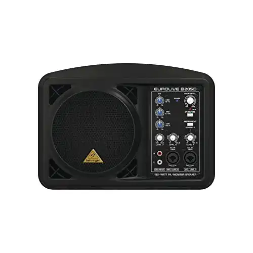 Keyboard-Verstärker Behringer B205D Eurolive Monitor Schwarz