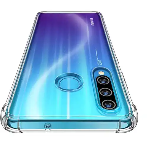 Huawei-P30-Lite-Hülle CANSHN, New Edition, transparent, klar