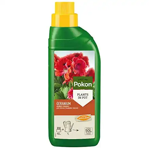 Geraniendünger Pokon Geranien Flüssigdünger, Geranium Dünger