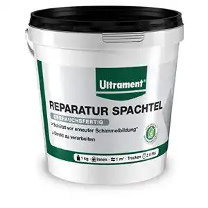 Spachtelmasse Ultrament Reparatur Spachtel | In Weiß | 1 KG