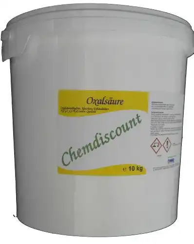 Oxalsäure Chemdiscount 2x5kg Pulver (Kleesalz, Ethandisäure)