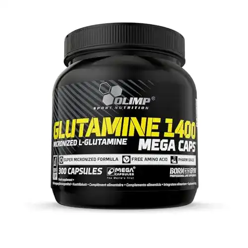 Glutamin-Kapseln Olimp, Antikataboliken L-Glutamine Mega Caps