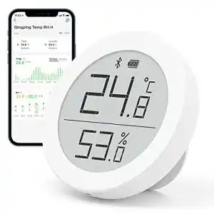 Bluetooth-Thermometer qingping, funktioniert mit Apple HomeKit