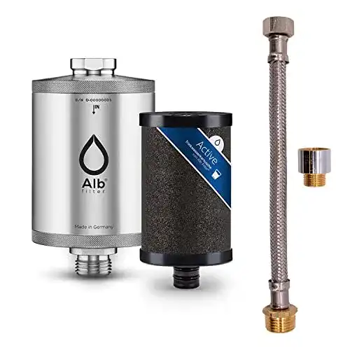 Aktivkohle-Blockfilter Alb Filter ® Active Trinkwasserfilter Edelstahl
