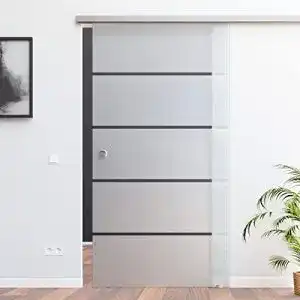 Glasschiebetür AMOD BP1-900-AS: Schiebetürsystem ESG